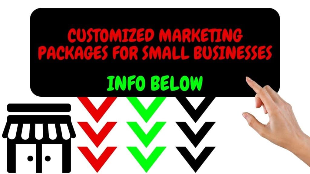 customized marketing packages for small businesses