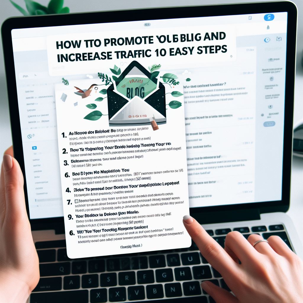 how to promote your blog on email