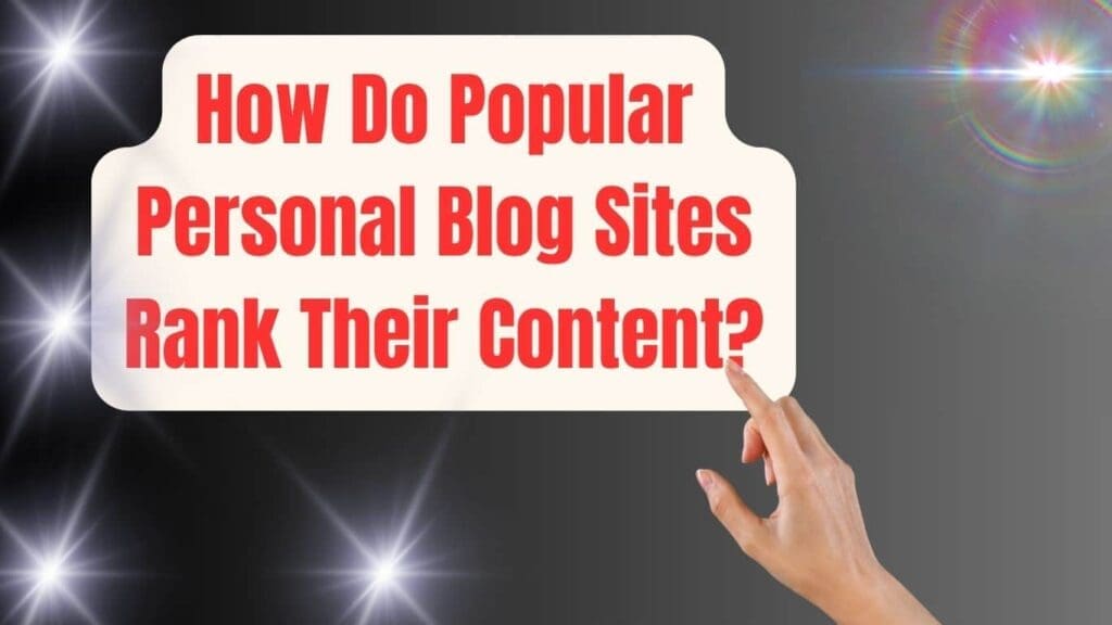 [popular personal blog sites]
