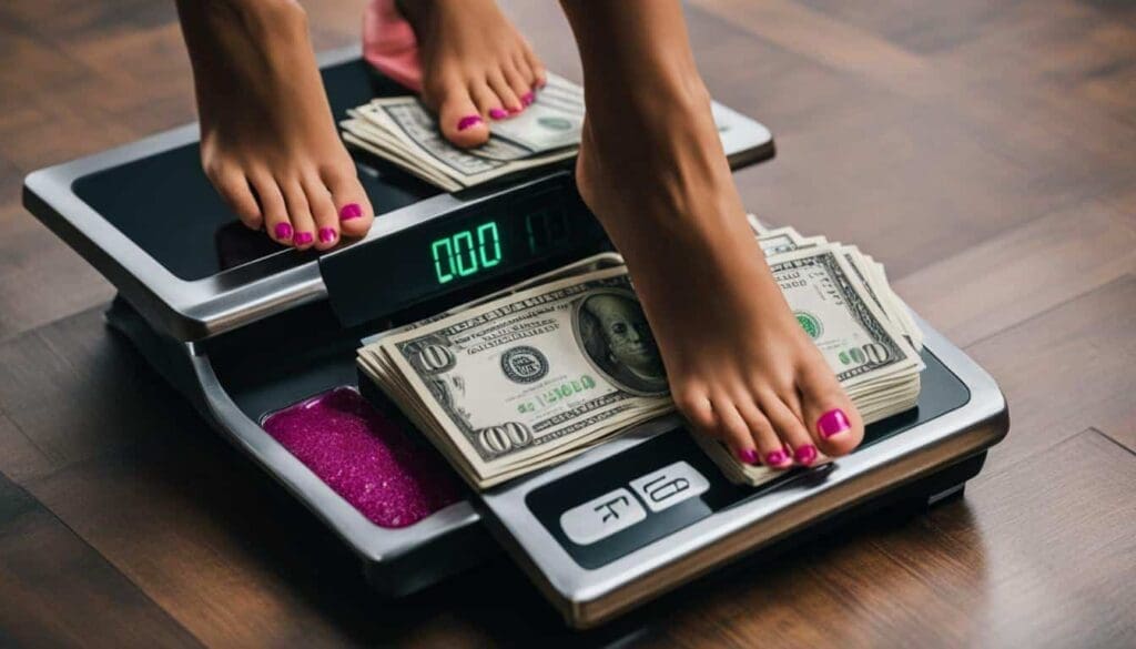 Pricing Your Feet Pics
