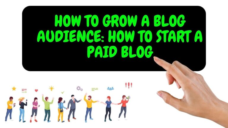 best 5 ways how to start a paid blog