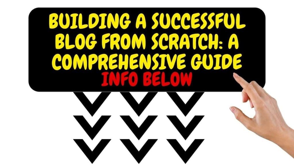 how to build a successful blog from scratch