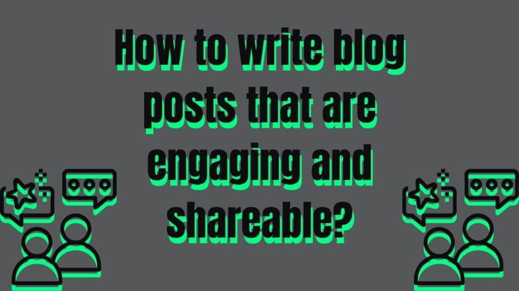 How to write blog posts that get traffic