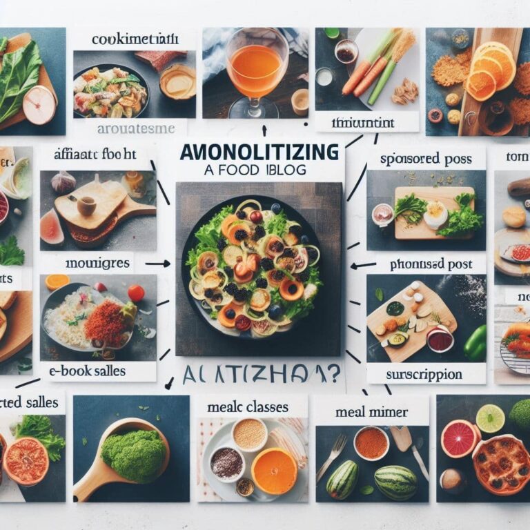 11 best ways how to monetize a food blog
