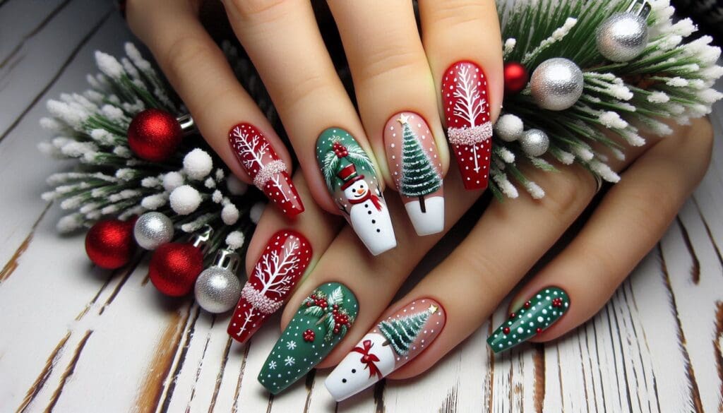 Winter nail designs