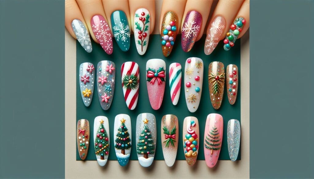 holiday nail designs