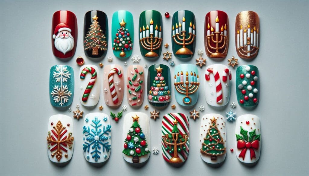 Winter nail designs