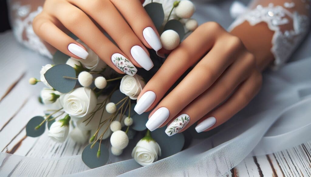 Wedding nail art inspiration