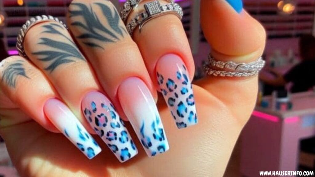 Animal print nails