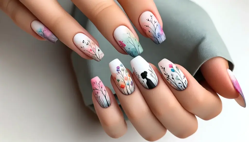 tropical nail designs