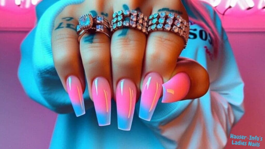 Ombre nails