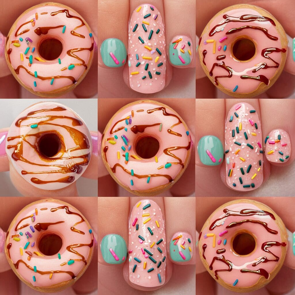 a chic and trendy visual of glazed donut inspired eBhmtbbqSym55 VbUWW KQ qnjOB1V9QbSY1lTSIqGcqQ