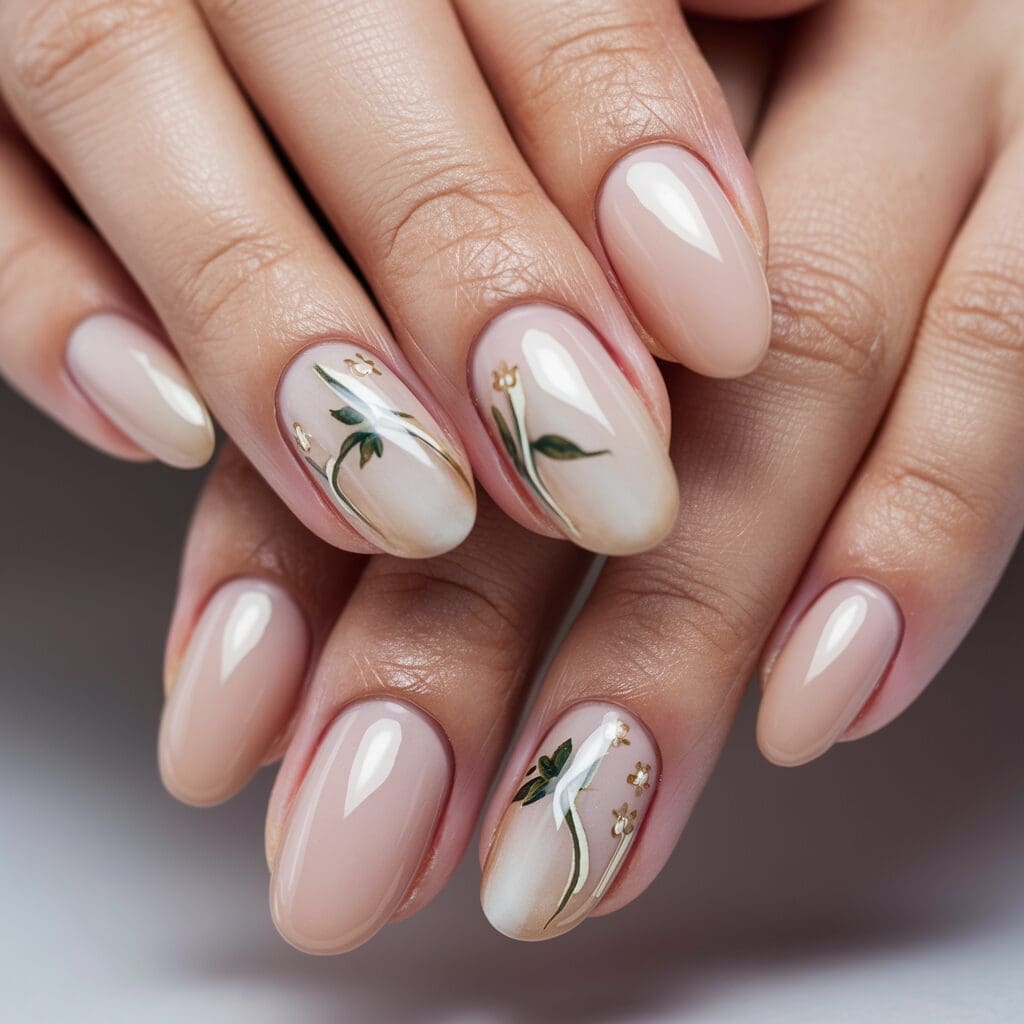 Wedding nail art inspiration