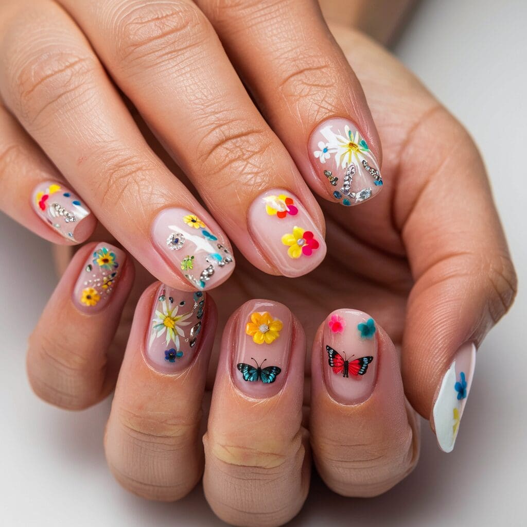 Wedding nail art inspiration