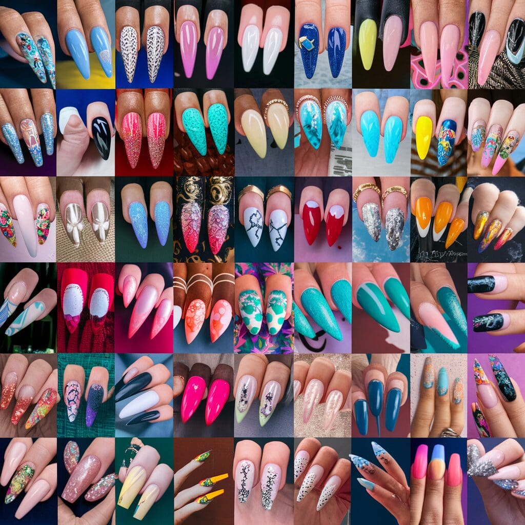 finger nail designs