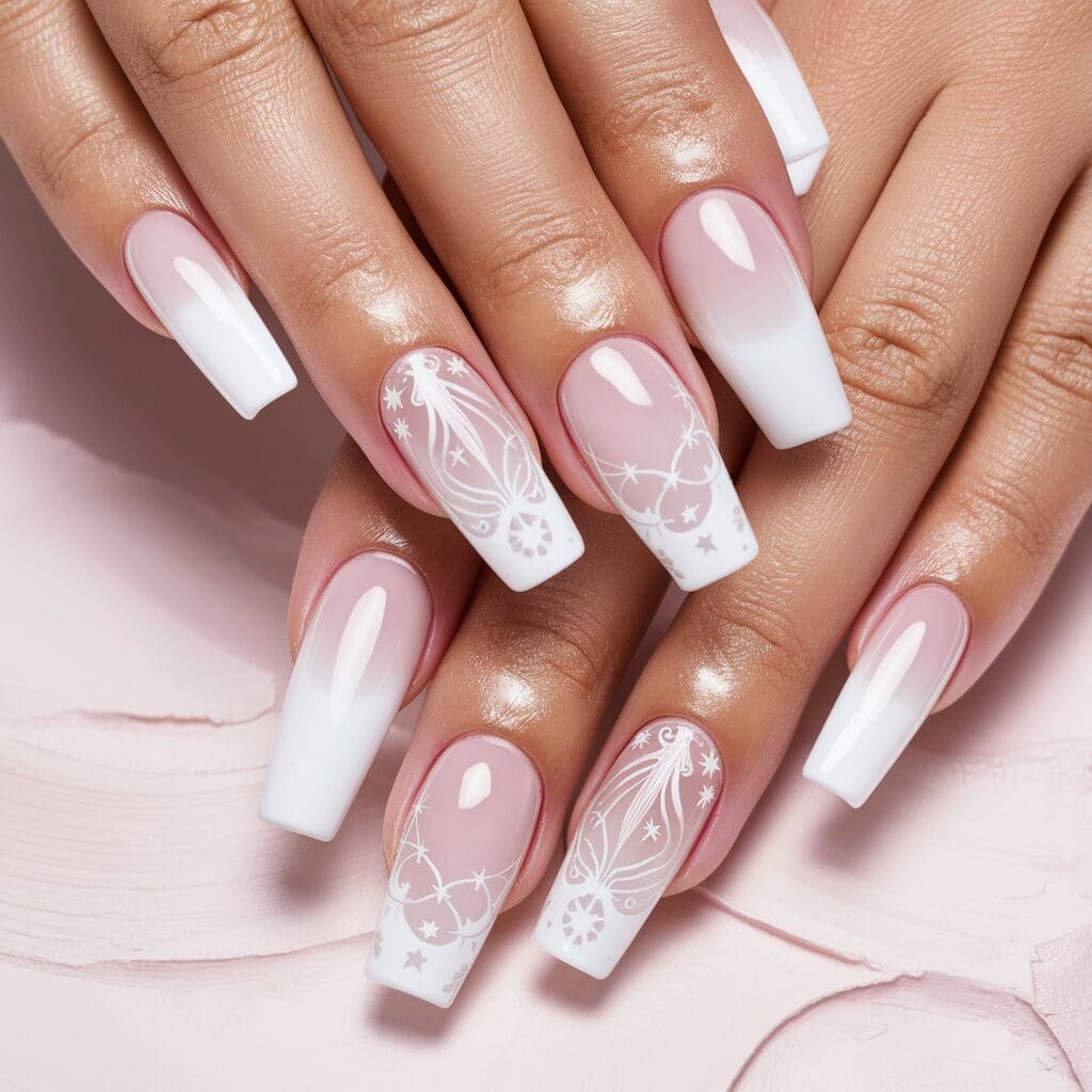 Wedding nail art inspiration