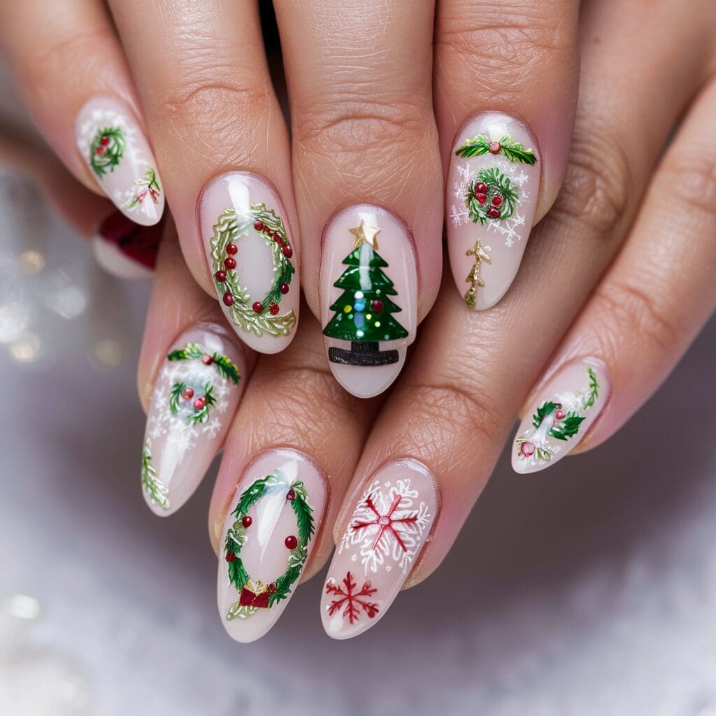 holiday nail designs