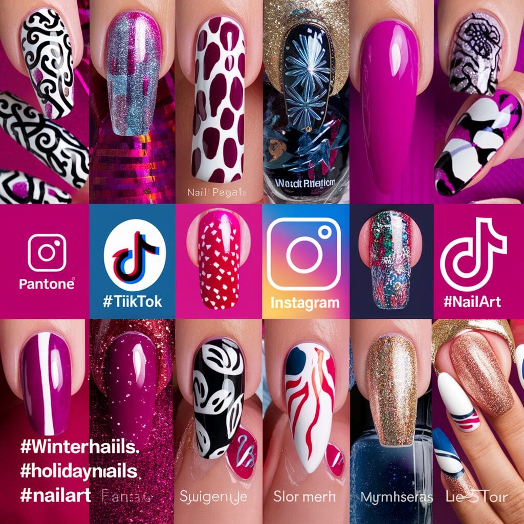 Winter nail designs