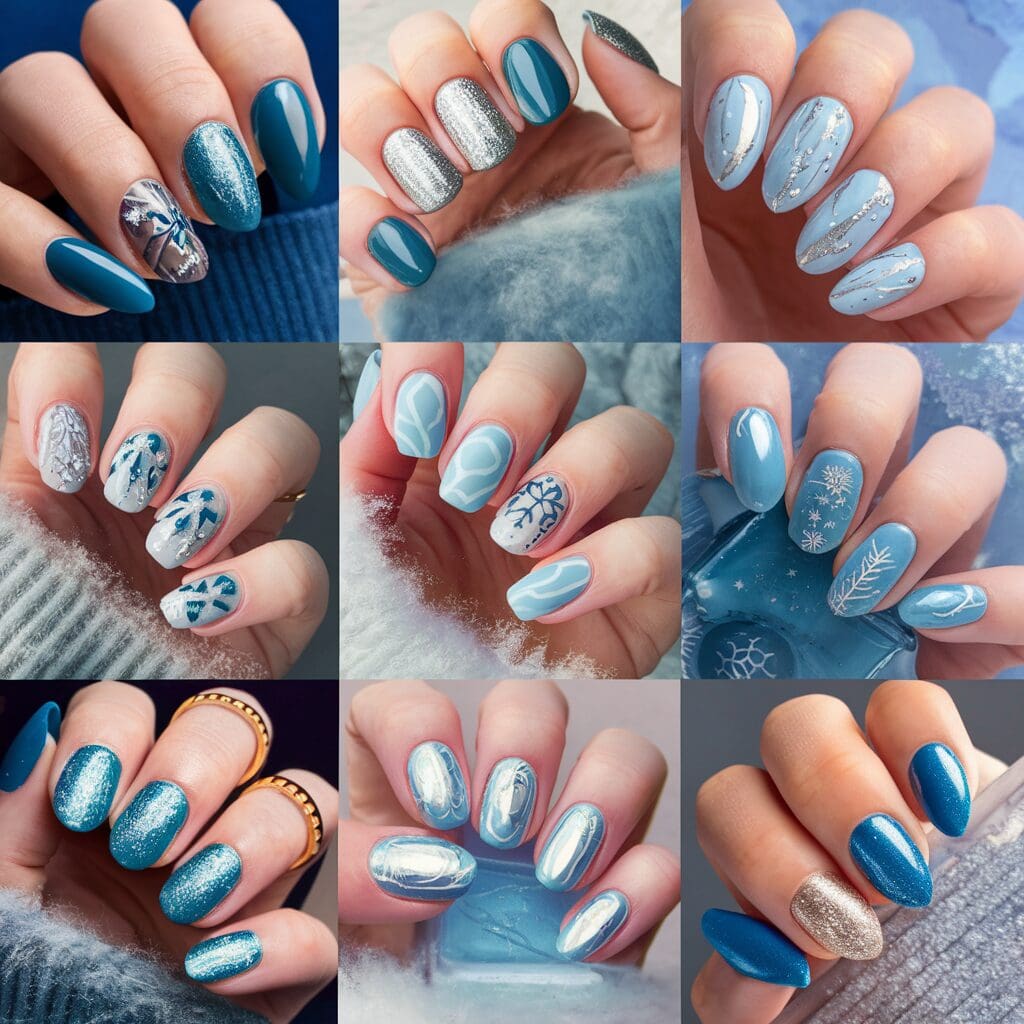 Winter nail designs