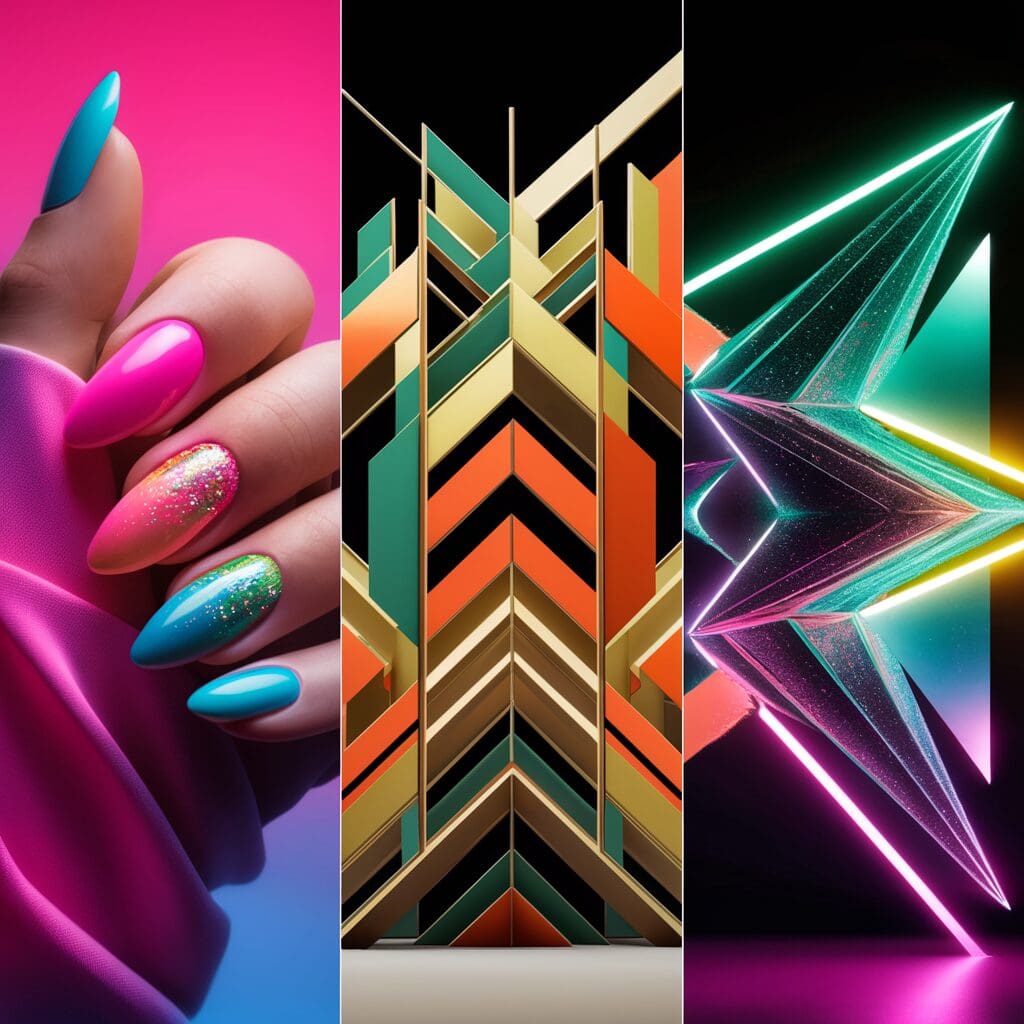 Neon nail designs