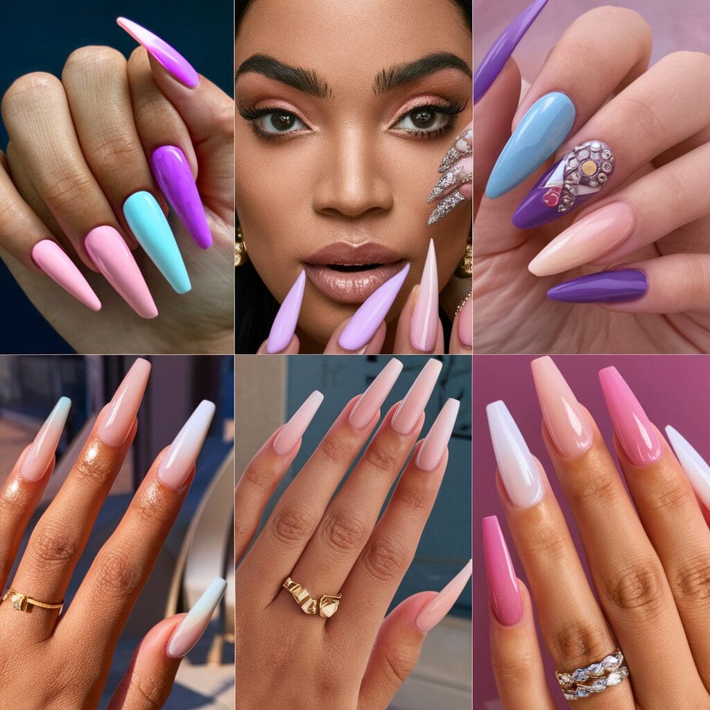 finger nail designs