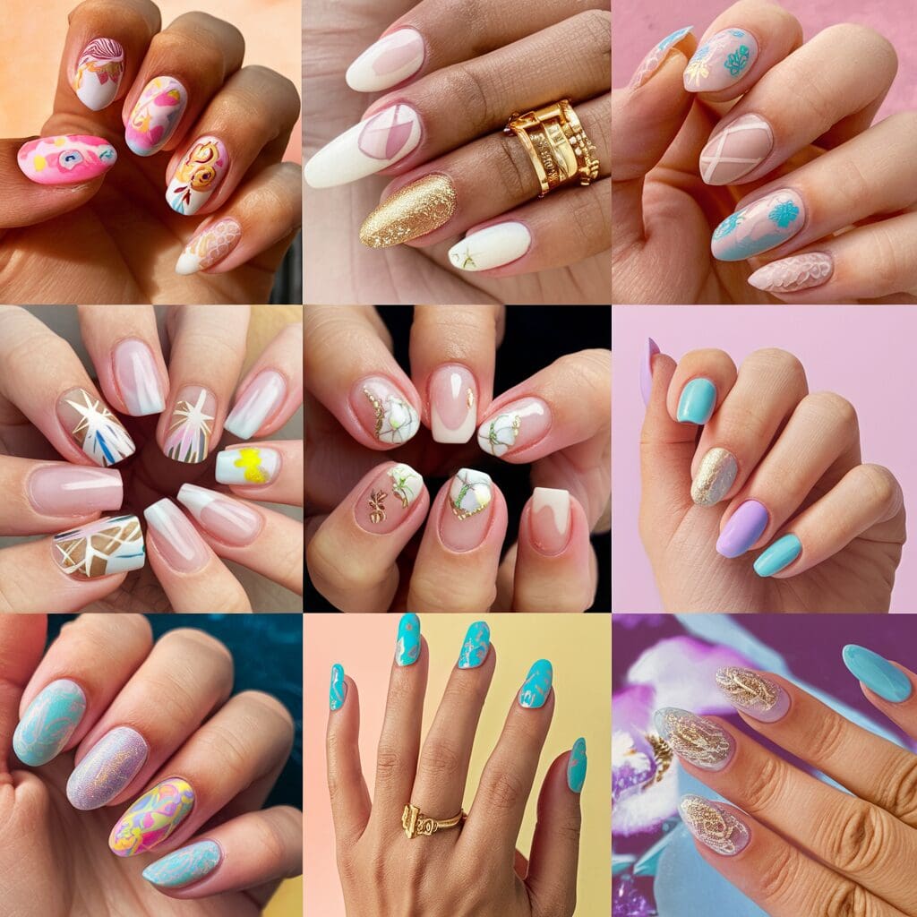 Short nail design ideas