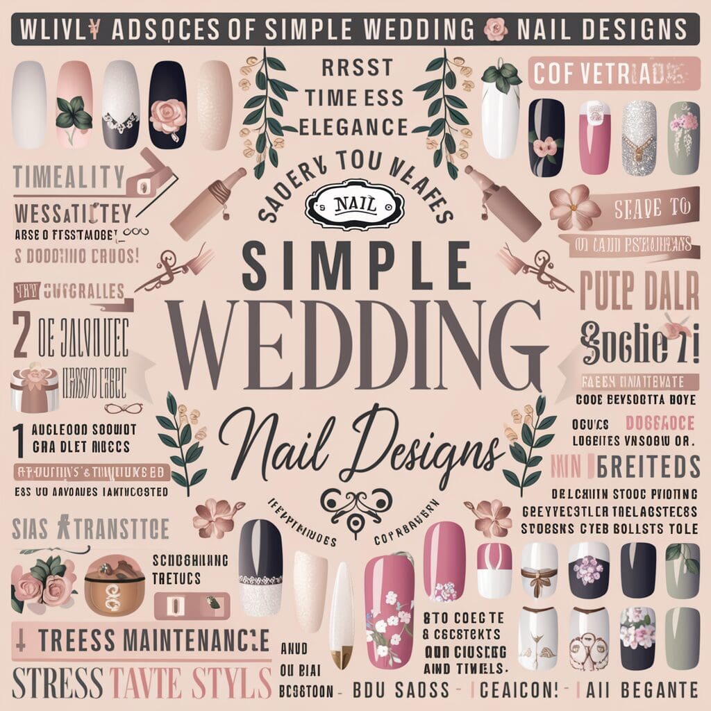 Wedding nail art inspiration