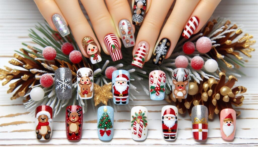 holiday nail designs