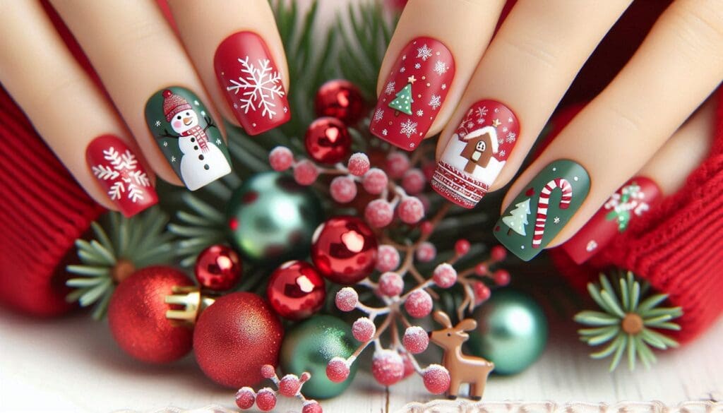 Winter nail designs