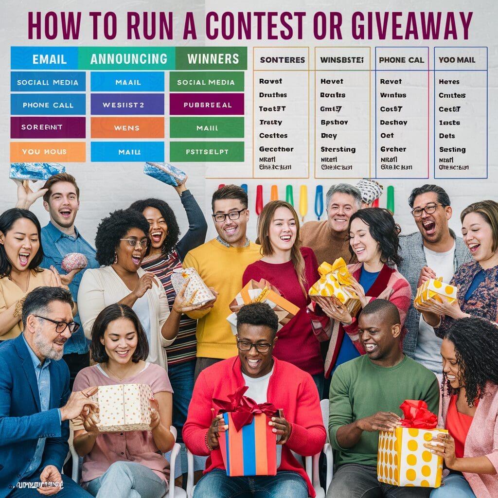 How to run a contest or giveaway