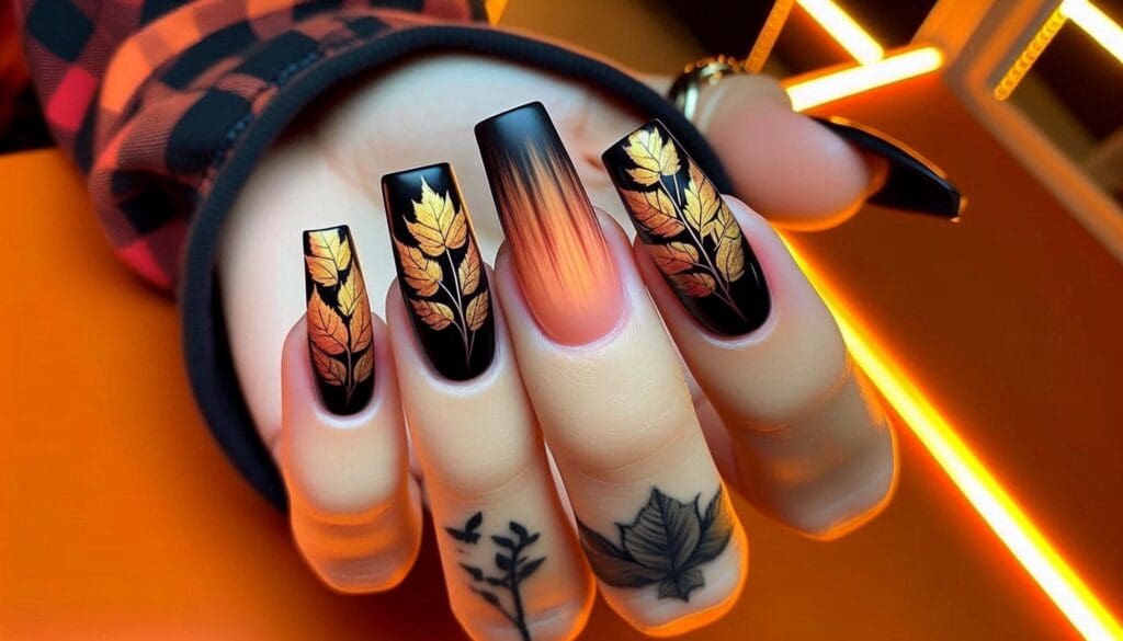 Fall nail designs