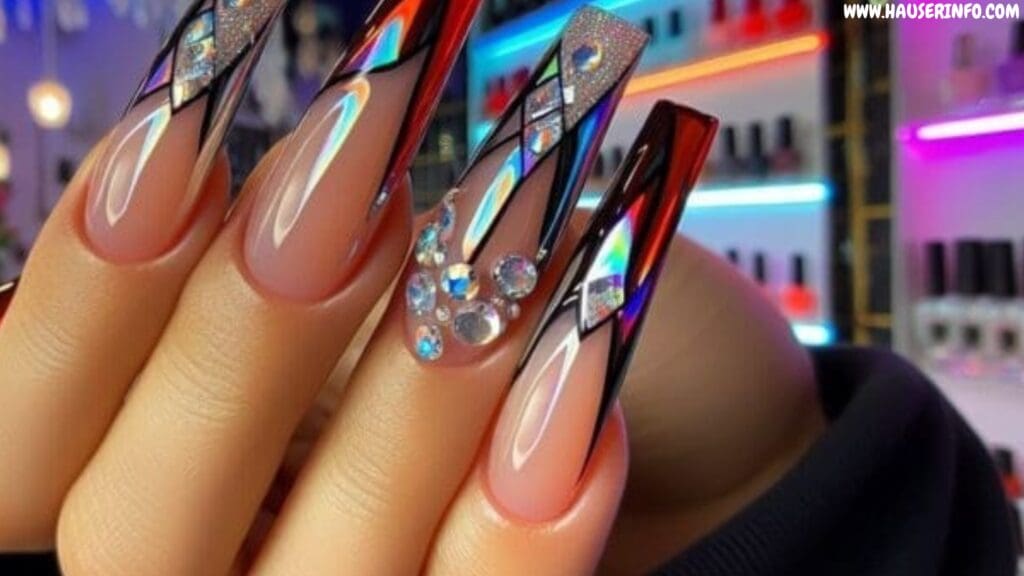 chrome nail designs