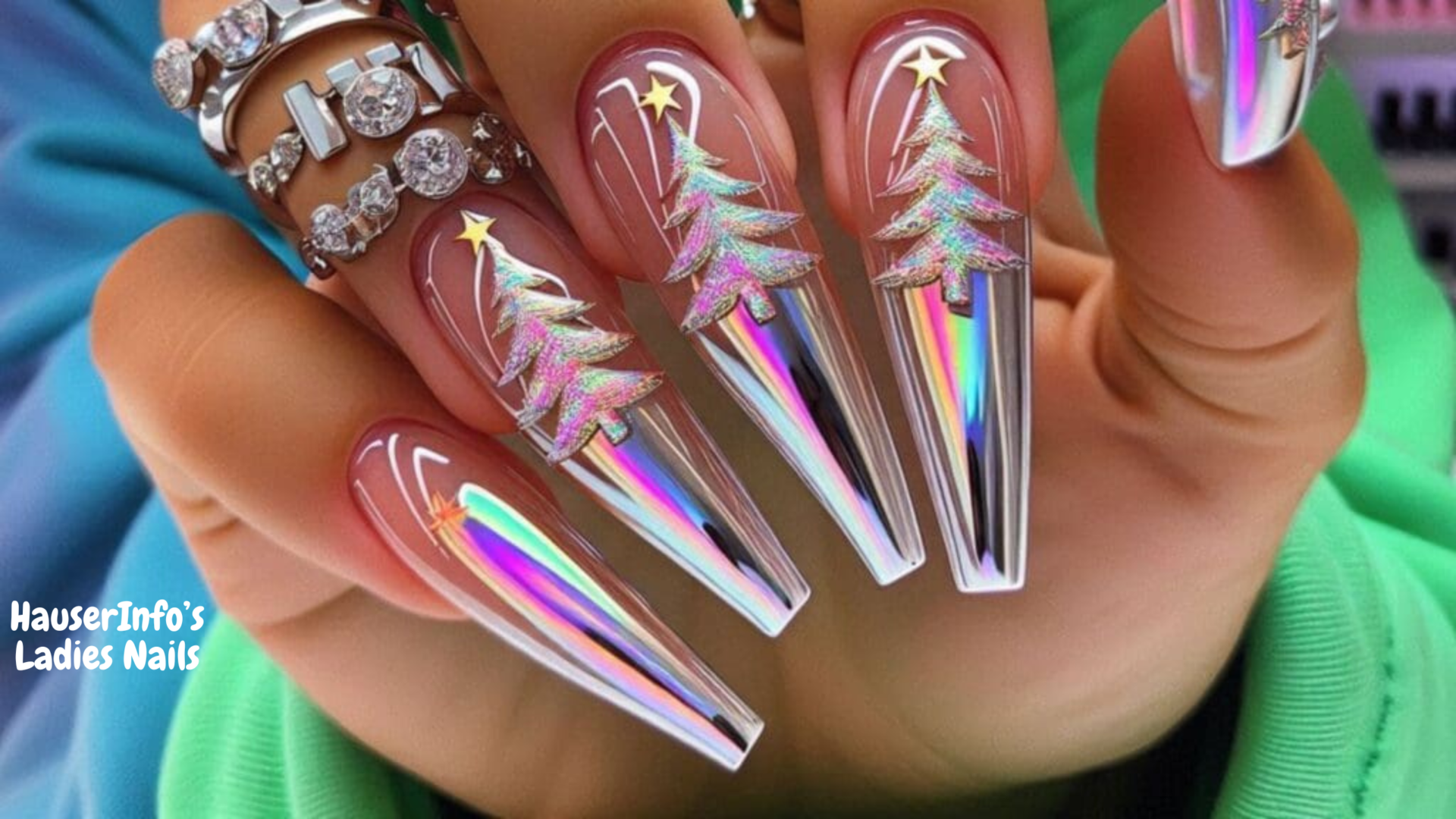 chrome nail designs