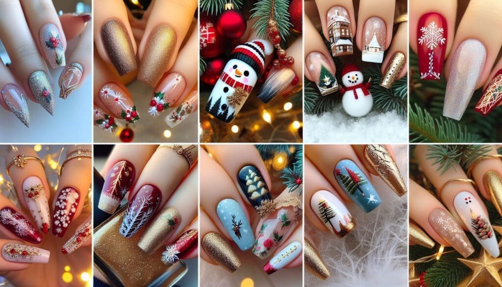 holiday nail designs