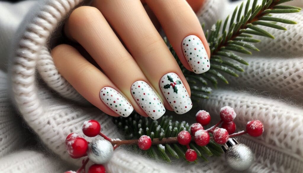 christmas nail art