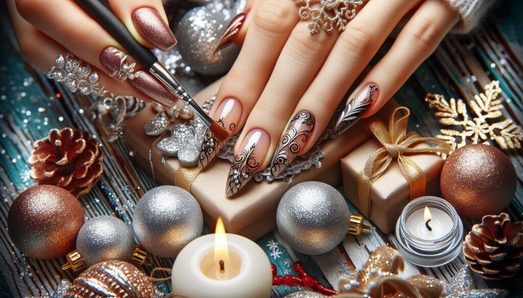 holiday nail designs