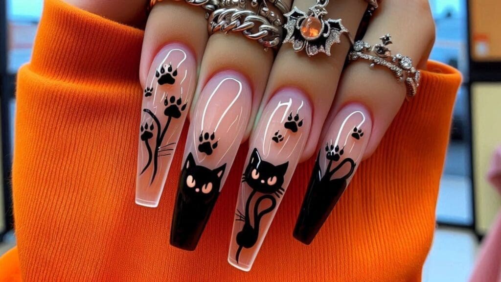 halloween nail designs