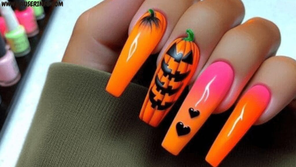 halloween nail designs