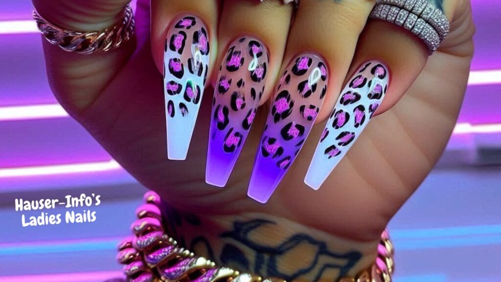 Animal print nails