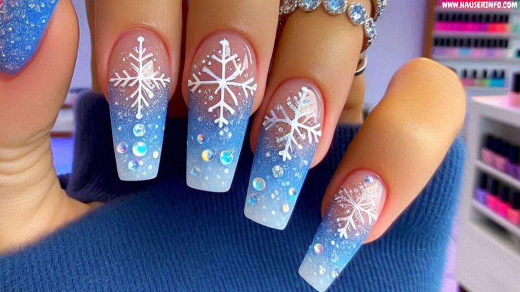 Holiday nail art