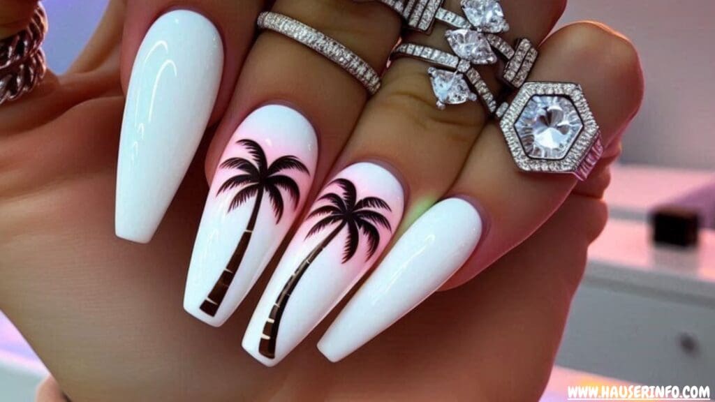 tropical nail designs