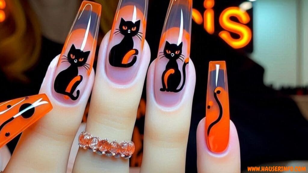 halloween nail designs