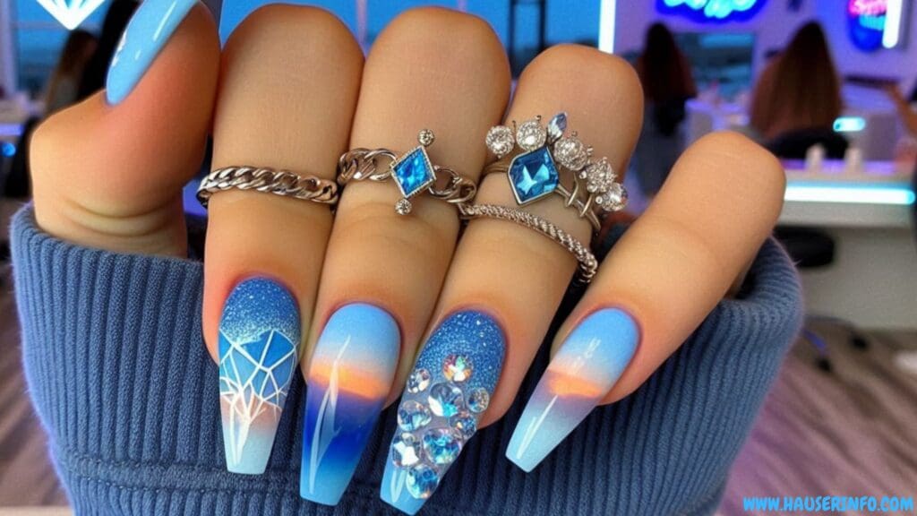 Winter nail designs