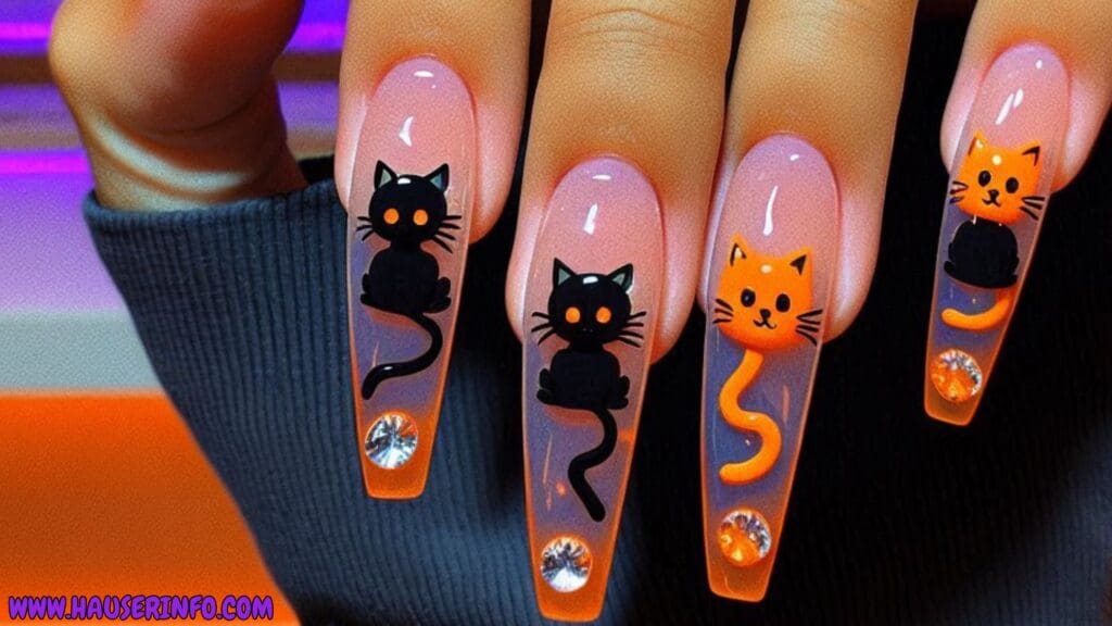 halloween nail designs