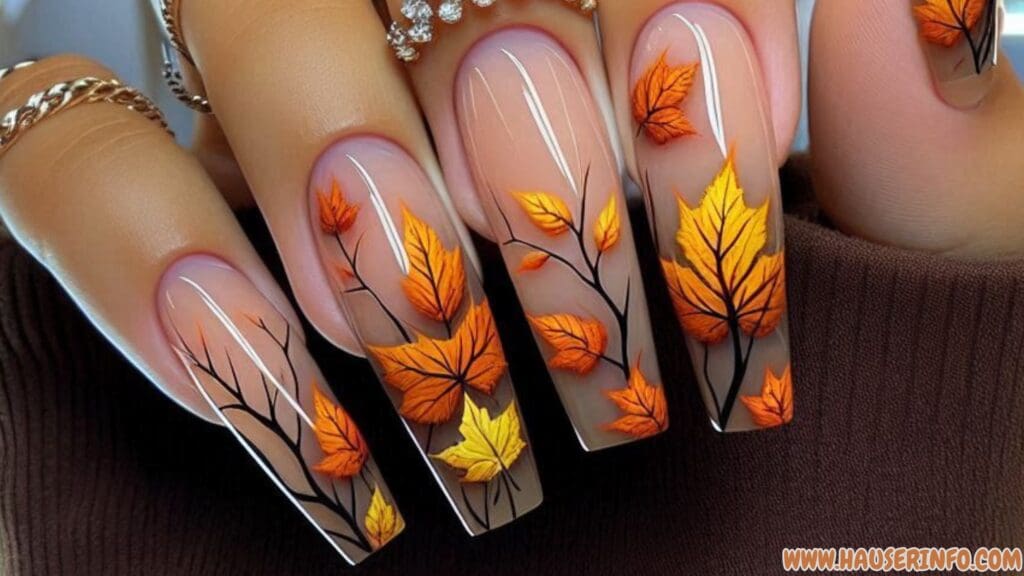 Fall nail designs