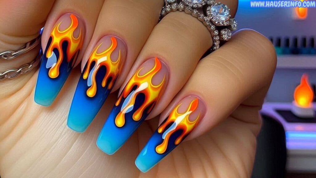 Neon nail designs