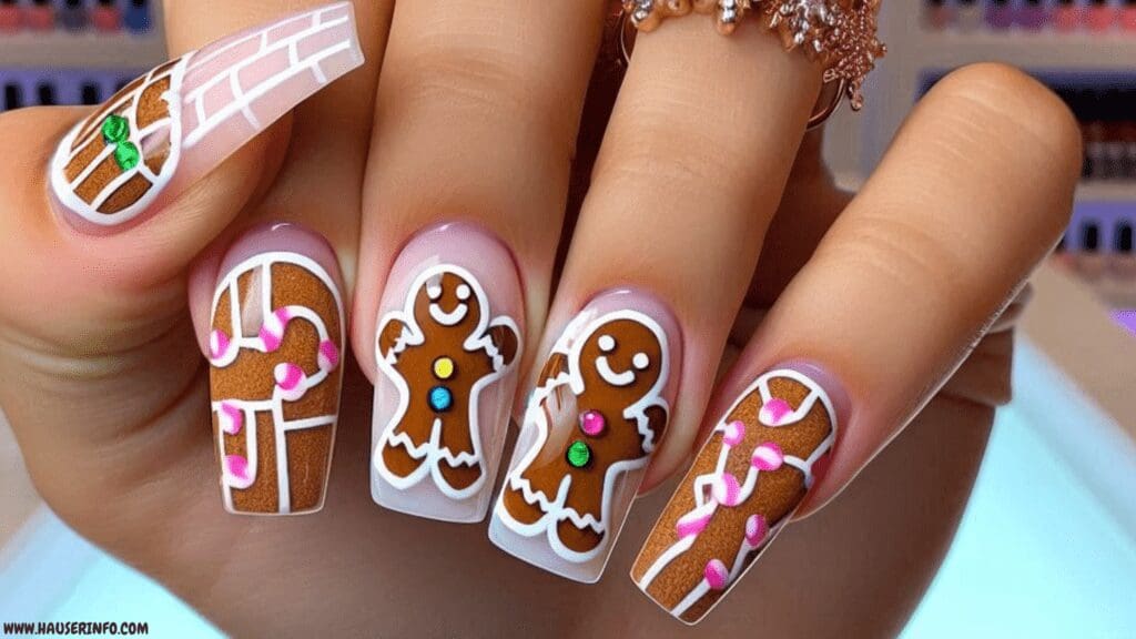 christmas nail art