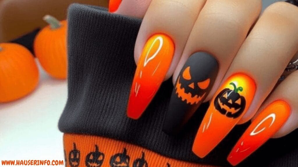 halloween nail designs