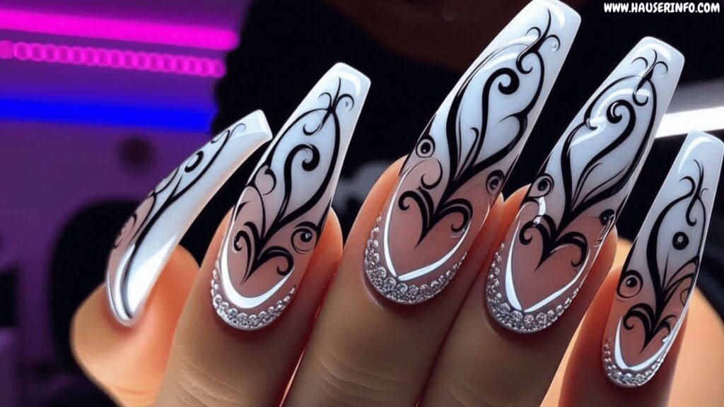 Wedding nail art inspiration