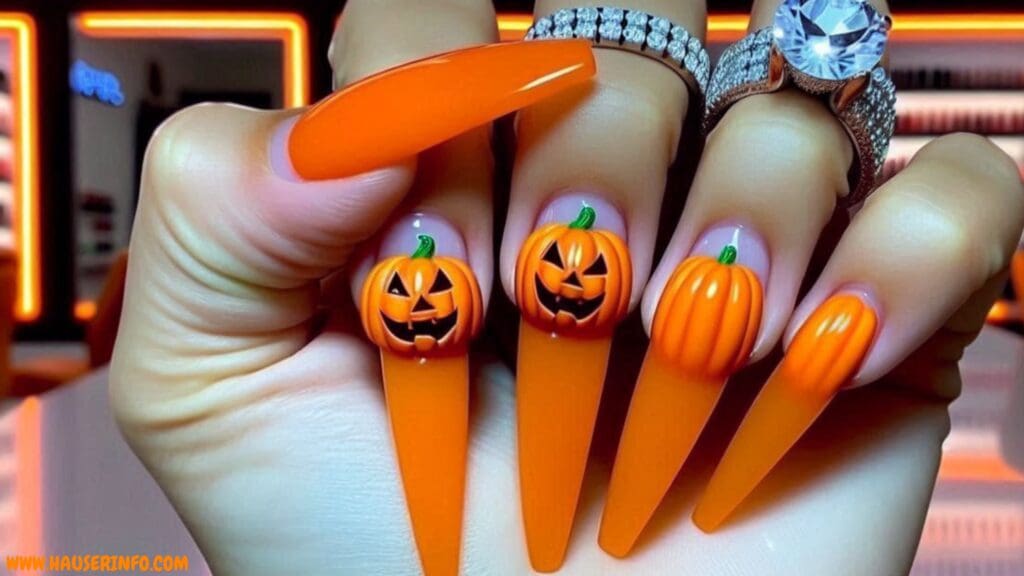 halloween nail designs